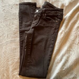 Paige brown skyline skinny jeans